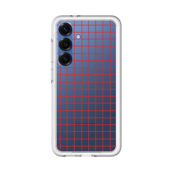 スリムプロテクションプレミアムケース［ オリジナル - 推し色チェック - レッド ］