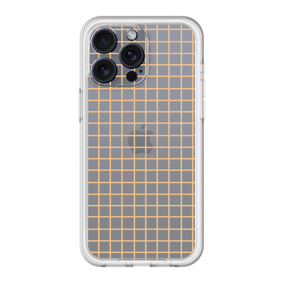 スリムプロテクションプレミアムケース［ オリジナル - 推し色チェック - イエロー ］
