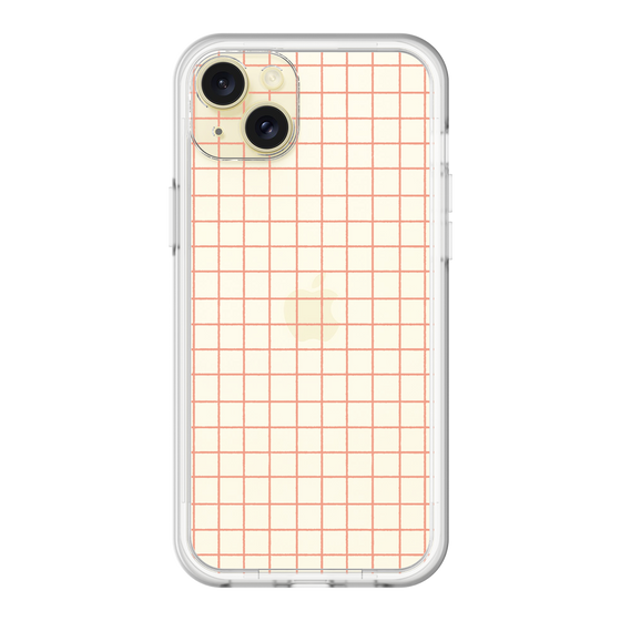 スリムプロテクションプレミアムケース［ オリジナル - 推し色チェック - オレンジ ］