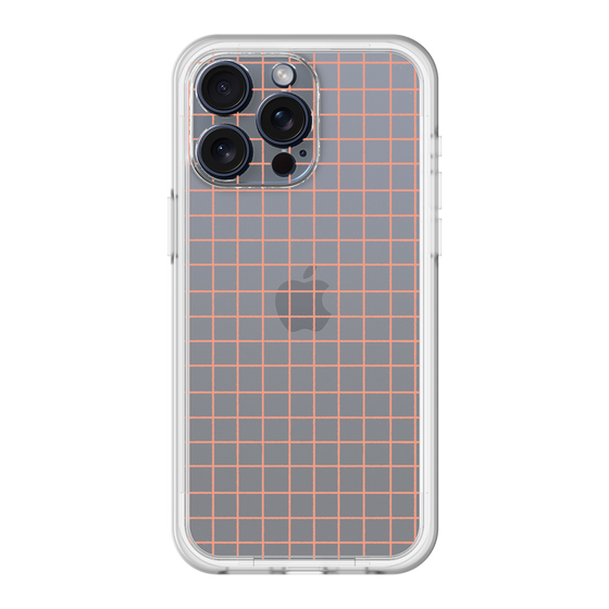 スリムプロテクションプレミアムケース［ オリジナル - 推し色チェック - オレンジ ］