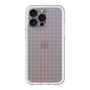 スリムプロテクションプレミアムケース［ オリジナル - 推し色チェック - オレンジ ］