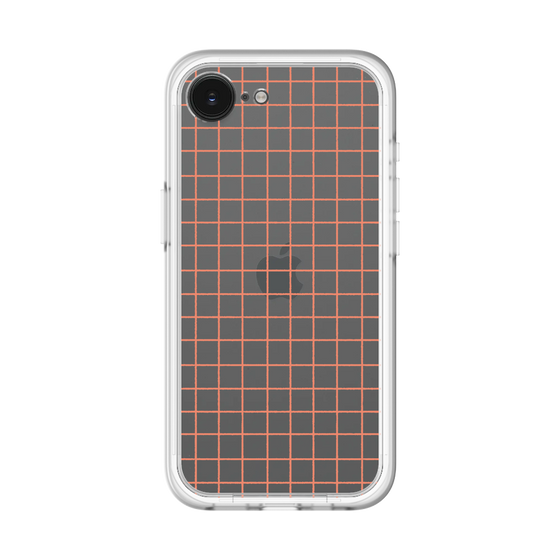 スリムプロテクションプレミアムケース［ オリジナル - 推し色チェック - オレンジ ］