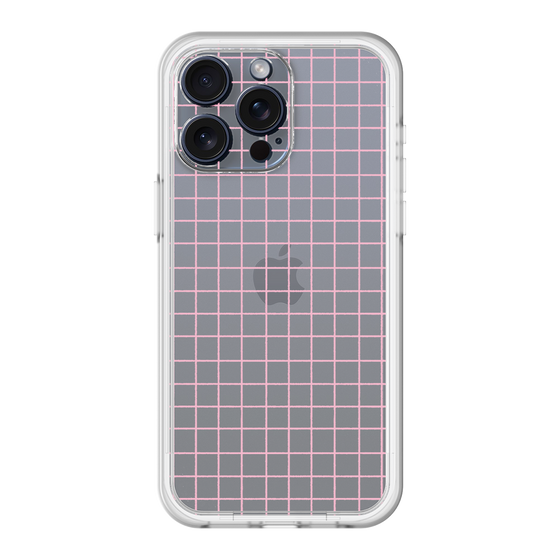 スリムプロテクションプレミアムケース［ オリジナル - 推し色チェック - ピンク ］