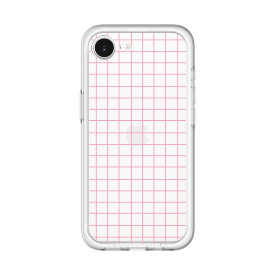 スリムプロテクションプレミアムケース［ オリジナル - 推し色チェック - ピンク ］