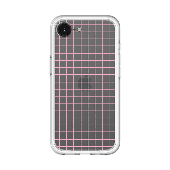 スリムプロテクションプレミアムケース［ オリジナル - 推し色チェック - ピンク ］