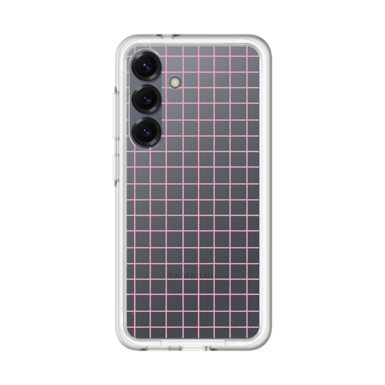 スリムプロテクションプレミアムケース［ オリジナル - 推し色チェック - ピンク ］