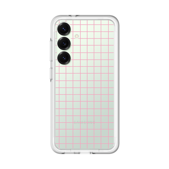 スリムプロテクションプレミアムケース［ オリジナル - 推し色チェック - ピンク ］