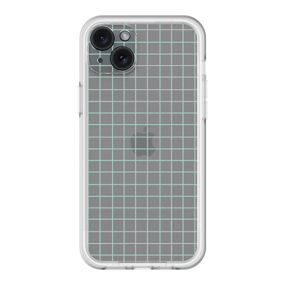スリムプロテクションプレミアムケース［ オリジナル - 推し色チェック - グリーン ］