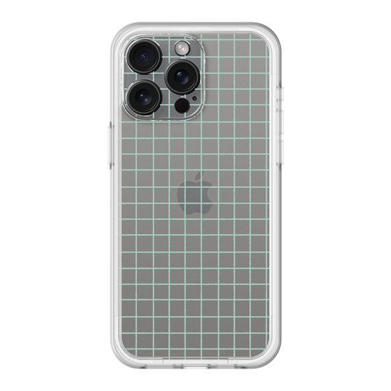 スリムプロテクションプレミアムケース［ オリジナル - 推し色チェック - グリーン ］