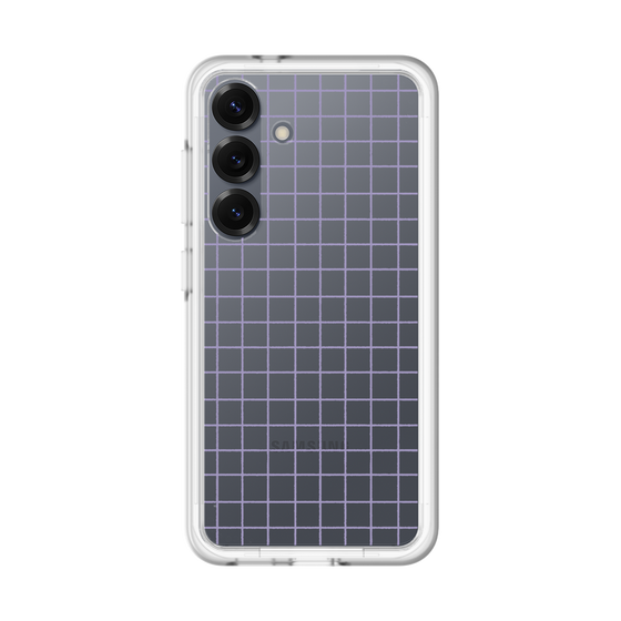スリムプロテクションプレミアムケース［ オリジナル - 推し色チェック - パープル ］