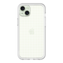 スリムプロテクションプレミアムケース［ オリジナル - 推し色チェック - ホワイト ］