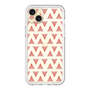 スリムプロテクションプレミアムケース［ オリジナル - 推し色三角 - レッド ］