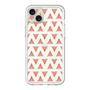 スリムプロテクションプレミアムケース［ オリジナル - 推し色三角 - レッド ］