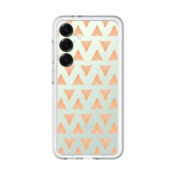スリムプロテクションプレミアムケース［ オリジナル - 推し色三角 - オレンジ ］