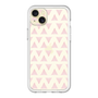 スリムプロテクションプレミアムケース［ オリジナル - 推し色三角 - ピンク ］
