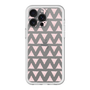 スリムプロテクションプレミアムケース［ オリジナル - 推し色三角 - ピンク ］