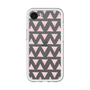 スリムプロテクションプレミアムケース［ オリジナル - 推し色三角 - ピンク ］