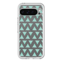 スリムプロテクションプレミアムケース［ オリジナル - 推し色三角 - グリーン ］