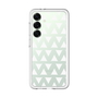 スリムプロテクションプレミアムケース［ オリジナル - 推し色三角 - ホワイト ］