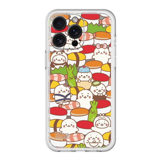 スリムプロテクションプレミアムケース［ しろたん - しろたん寿司はじめました ］
