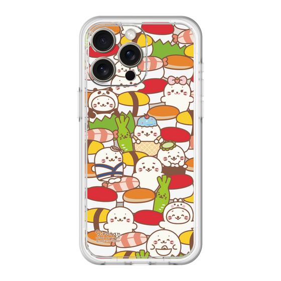 スリムプロテクションプレミアムケース［ しろたん - しろたん寿司はじめました ］