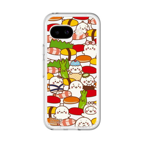スリムプロテクションプレミアムケース［ しろたん - しろたん寿司はじめました ］