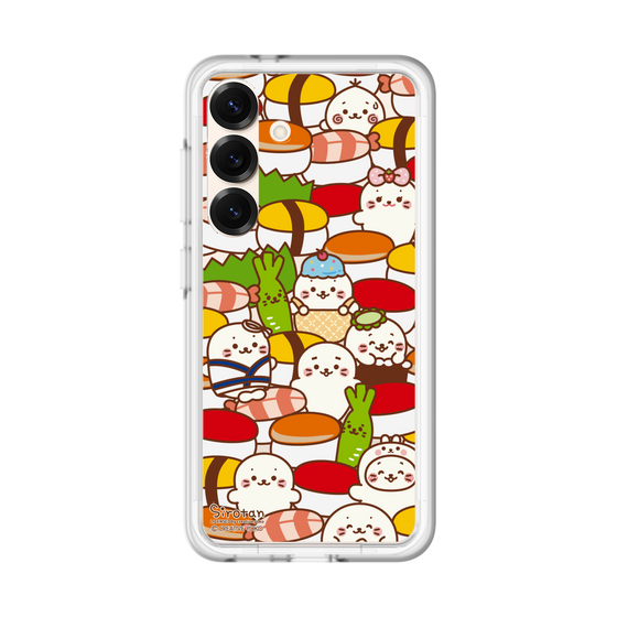 スリムプロテクションプレミアムケース［ しろたん - しろたん寿司はじめました ］
