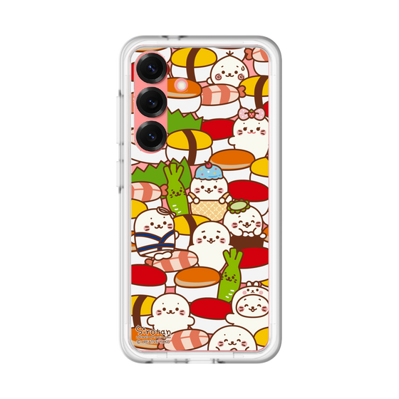 スリムプロテクションプレミアムケース［ しろたん - しろたん寿司はじめました ］