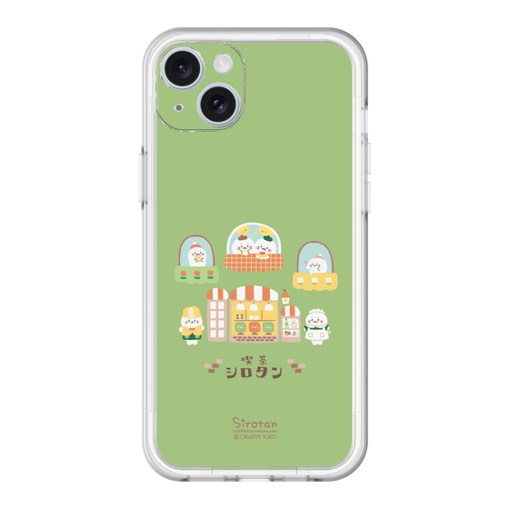 スリムプロテクションプレミアムケース［ しろたん - 純喫茶 ］