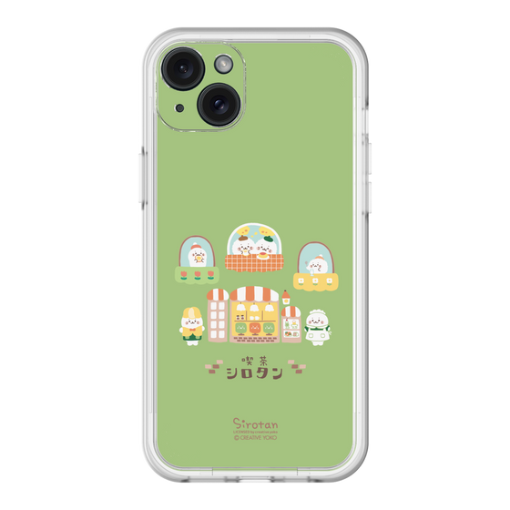 スリムプロテクションプレミアムケース［ しろたん - 純喫茶 ］