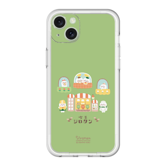 スリムプロテクションプレミアムケース［ しろたん - 純喫茶 ］