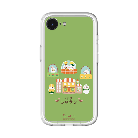 スリムプロテクションプレミアムケース［ しろたん - 純喫茶 ］