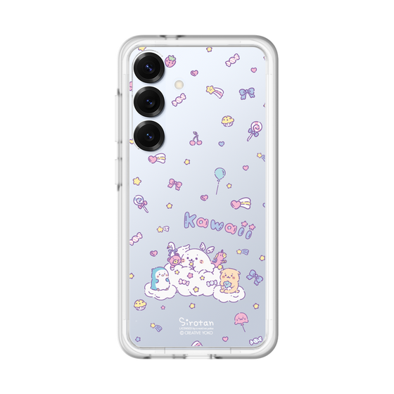 スリムプロテクションプレミアムケース［ しろたん - ふんわりドリーミィ ］