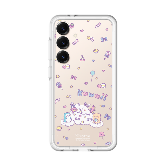 スリムプロテクションプレミアムケース［ しろたん - ふんわりドリーミィ ］