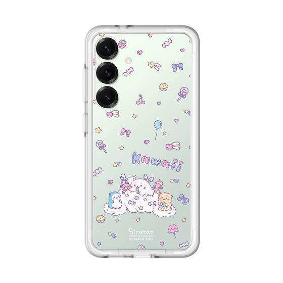 スリムプロテクションプレミアムケース［ しろたん - ふんわりドリーミィ ］