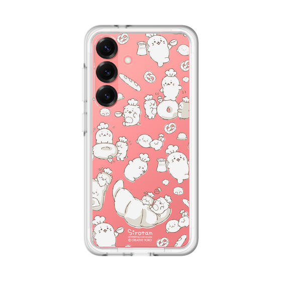 スリムプロテクションプレミアムケース［ しろたん - もぐもぐパン ］
