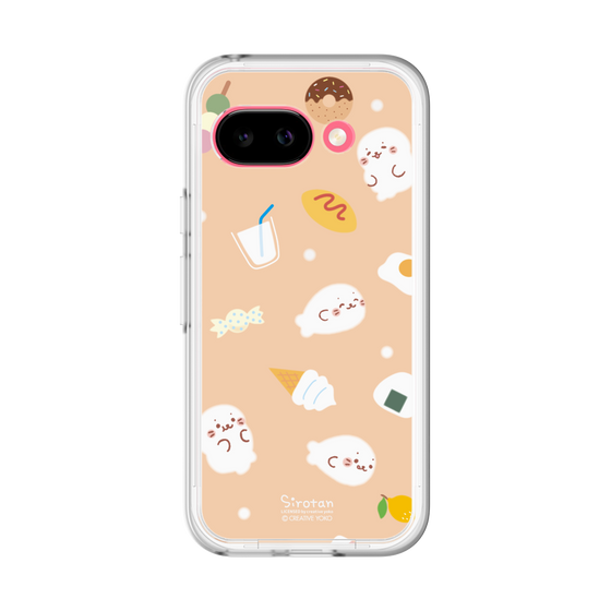 スリムプロテクションプレミアムケース［ しろたん - しろたん大好きなもの ］