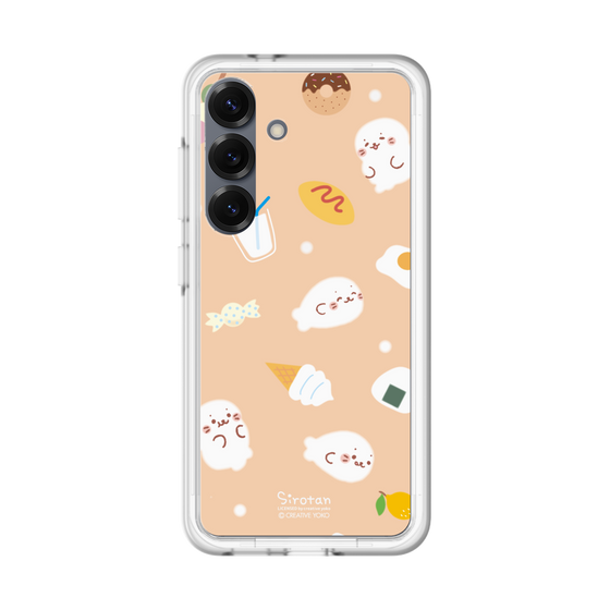 スリムプロテクションプレミアムケース［ しろたん - しろたん大好きなもの ］