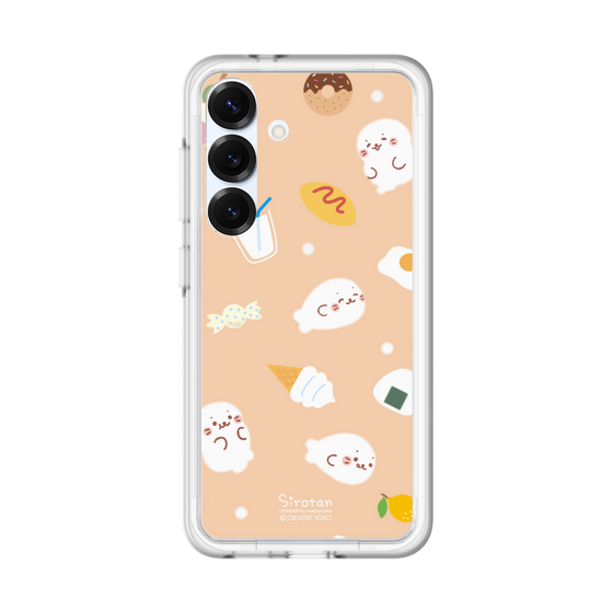スリムプロテクションプレミアムケース［ しろたん - しろたん大好きなもの ］