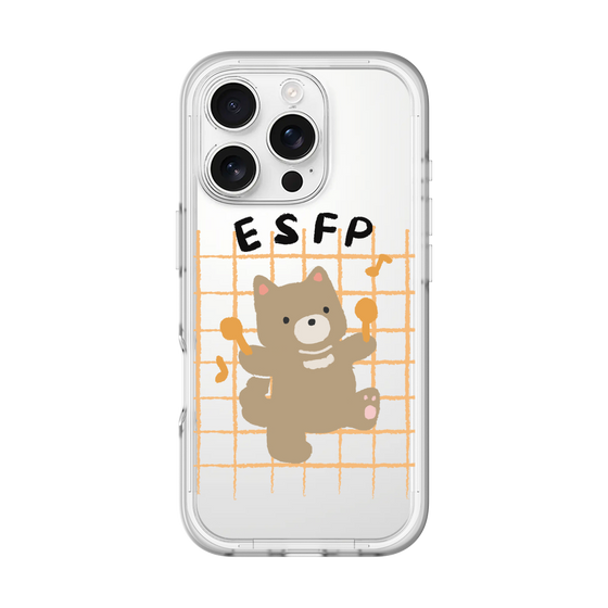 スリムプロテクションプレミアムケース［ オリジナル - ESFP エンターテイナー - キャラクター ］