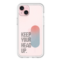 スリムプロテクションプレミアムケース［ オリジナル - ドットオーバーレイ - KEEP YOUR HEAD UP/A ］