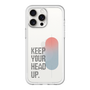 スリムプロテクションプレミアムケース［ オリジナル - ドットオーバーレイ - KEEP YOUR HEAD UP/A ］