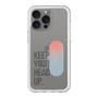スリムプロテクションプレミアムケース［ オリジナル - ドットオーバーレイ - KEEP YOUR HEAD UP/A ］