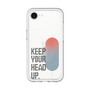 スリムプロテクションプレミアムケース［ オリジナル - ドットオーバーレイ - KEEP YOUR HEAD UP/A ］