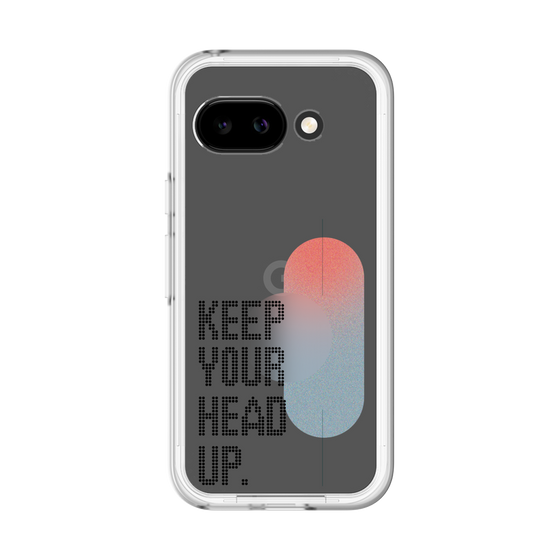 スリムプロテクションプレミアムケース［ オリジナル - ドットオーバーレイ - KEEP YOUR HEAD UP/A ］
