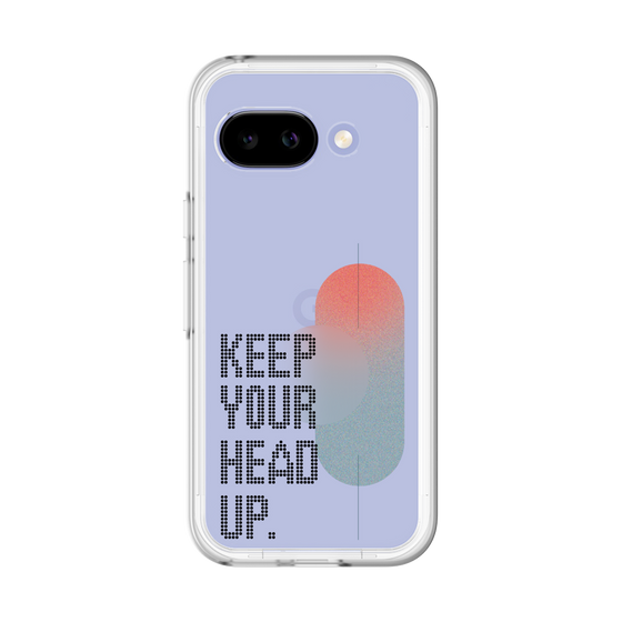 スリムプロテクションプレミアムケース［ オリジナル - ドットオーバーレイ - KEEP YOUR HEAD UP/A ］