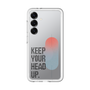 スリムプロテクションプレミアムケース［ オリジナル - ドットオーバーレイ - KEEP YOUR HEAD UP/A ］