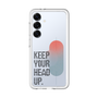 スリムプロテクションプレミアムケース［ オリジナル - ドットオーバーレイ - KEEP YOUR HEAD UP/A ］