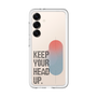 スリムプロテクションプレミアムケース［ オリジナル - ドットオーバーレイ - KEEP YOUR HEAD UP/A ］
