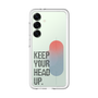 スリムプロテクションプレミアムケース［ オリジナル - ドットオーバーレイ - KEEP YOUR HEAD UP/A ］